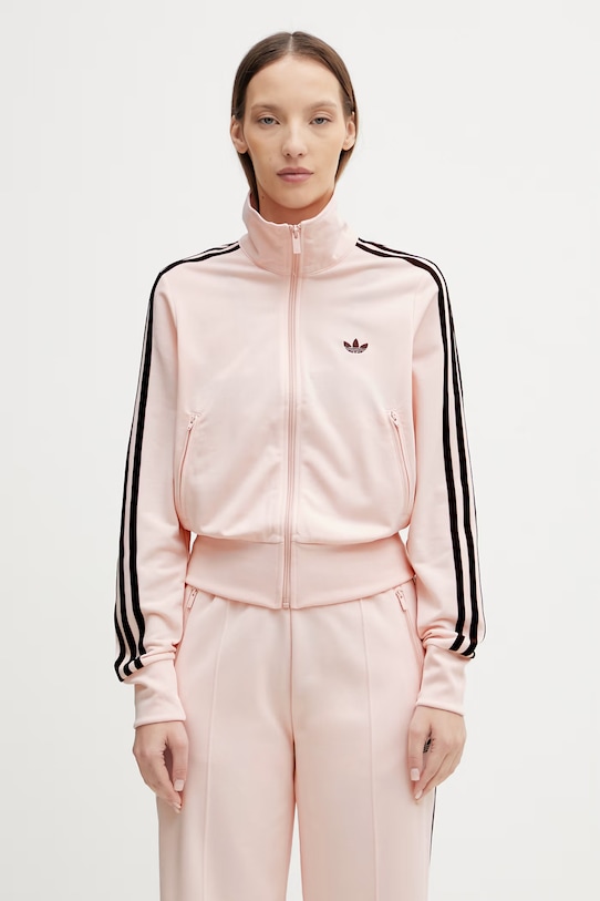 adidas Originals zip-up sweatshirt Women's pink KC6573