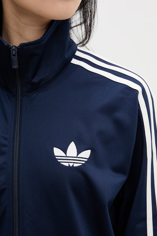 adidas Originals μπλούζα με κουμπιά γυναικεία KC9004 σκούρο μπλε