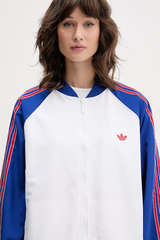 adidas Originals mikina na zips dámska biela KE2413