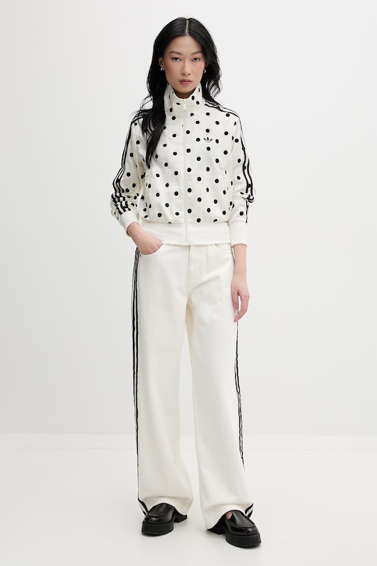 adidas Originals μπλούζα με κουμπιά Γυναικεία KV1165 μπεζ SS26