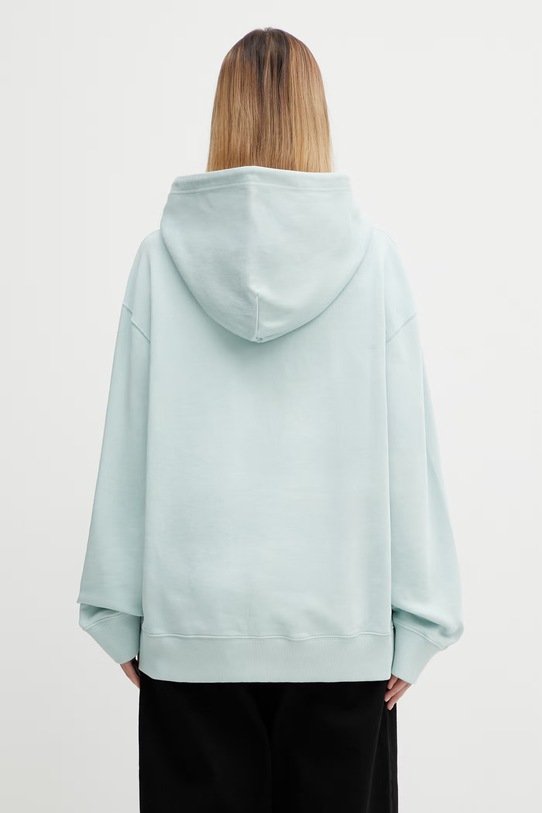 Odzież MM6 Maison Margiela bluza bawełniana S52GU0255.M25025.544 turkusowy