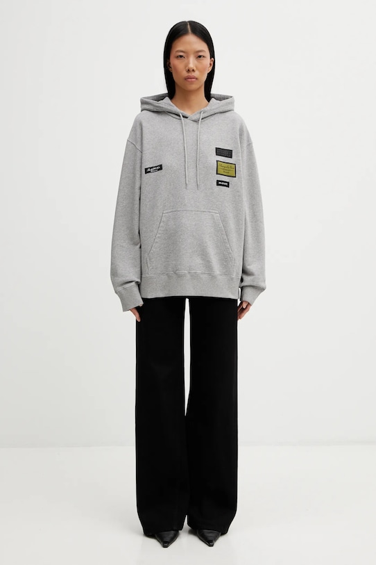 MM6 Maison Margiela bluza bawełniana S52GU0255.M25025.853M szary