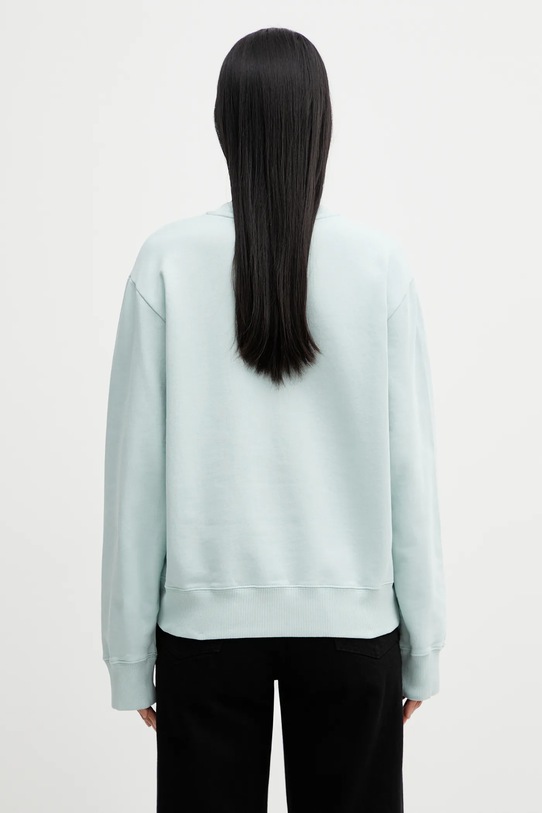 Odzież MM6 Maison Margiela bluza bawełniana S52GU0256.M25025.544 turkusowy