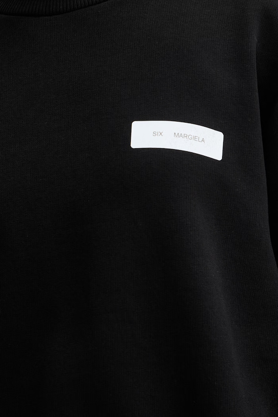 MM6 Maison Margiela bluza bawełniana S52GU0256.M25025.900 czarny