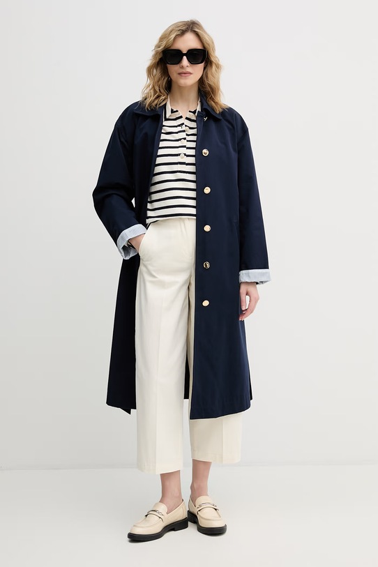 United Colors of Benetton longsleeve damski bawełniany 3PNUD3018 beżowy SS26