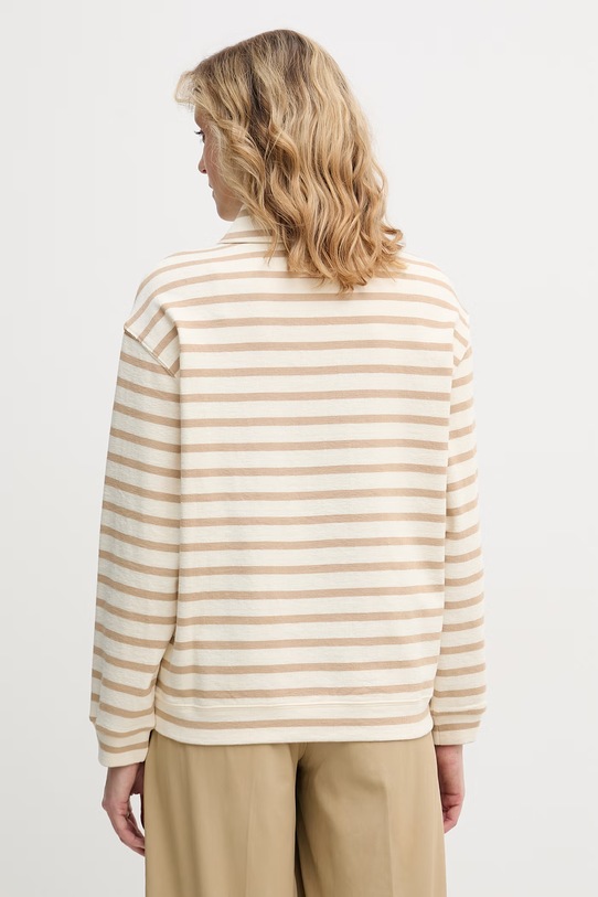 Odzież United Colors of Benetton longsleeve damski bawełniany 3PNUD3018 beżowy