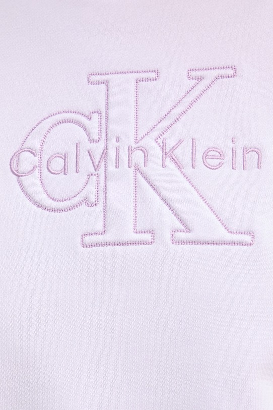 Calvin Klein Jeans mikina dámská bavlněná LV047F204G fialová