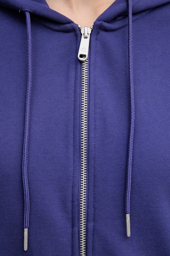 Calvin Klein Jeans hanorac pentru femei, din bumbac LV047F208G violet