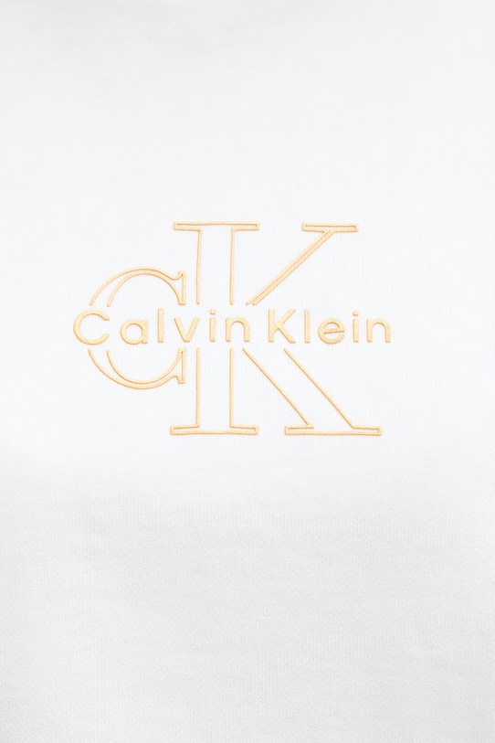 Calvin Klein Jeans melegítőfelső női pamut LV047F838G bézs