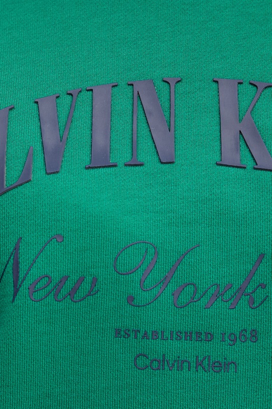 Calvin Klein Jeans μπλούζα Γυναικεία βαμβακερή LV047F818G πράσινο