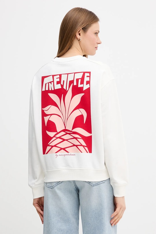 Marc O'Polo bluza bawełniana nadruk biały 5000008127