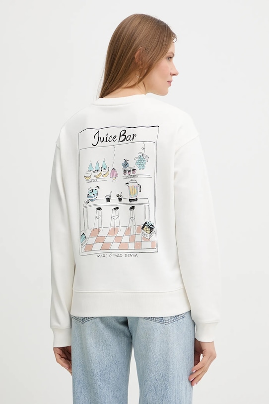 Oblečení Bavlněná mikina Marc O'Polo 5000010957 béžová