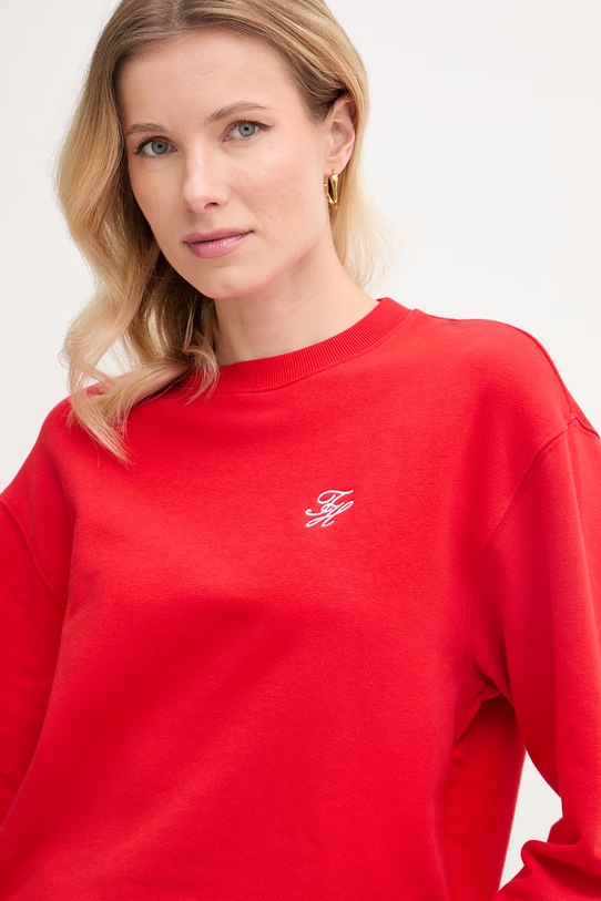 Tommy Hilfiger dámska mikina červená WW0WW48724