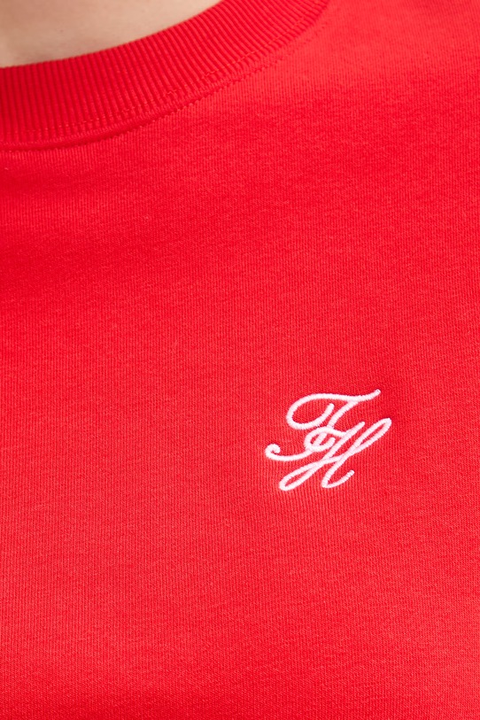 Tommy Hilfiger dámska mikina WW0WW48724 červená