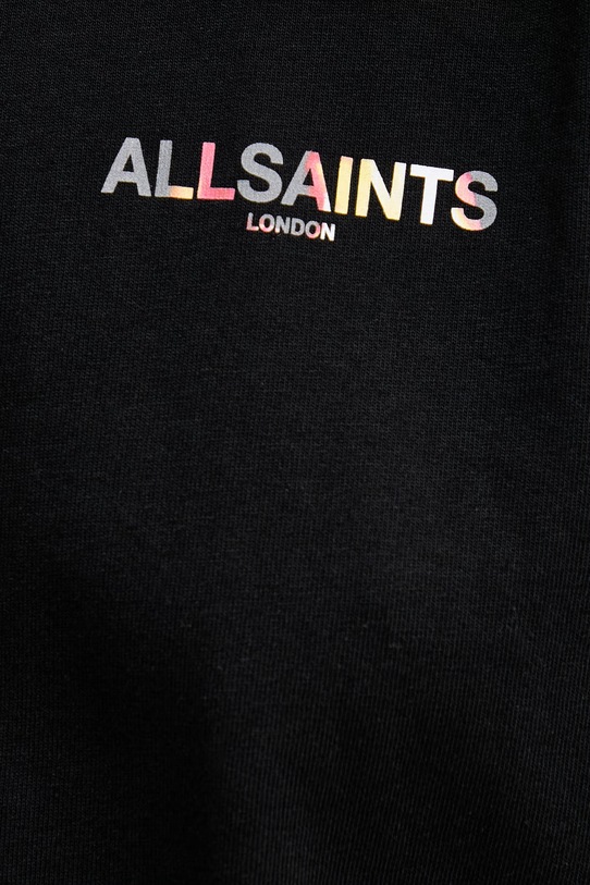 AllSaints t-shirt bawełniany BLAZE W032JE czarny