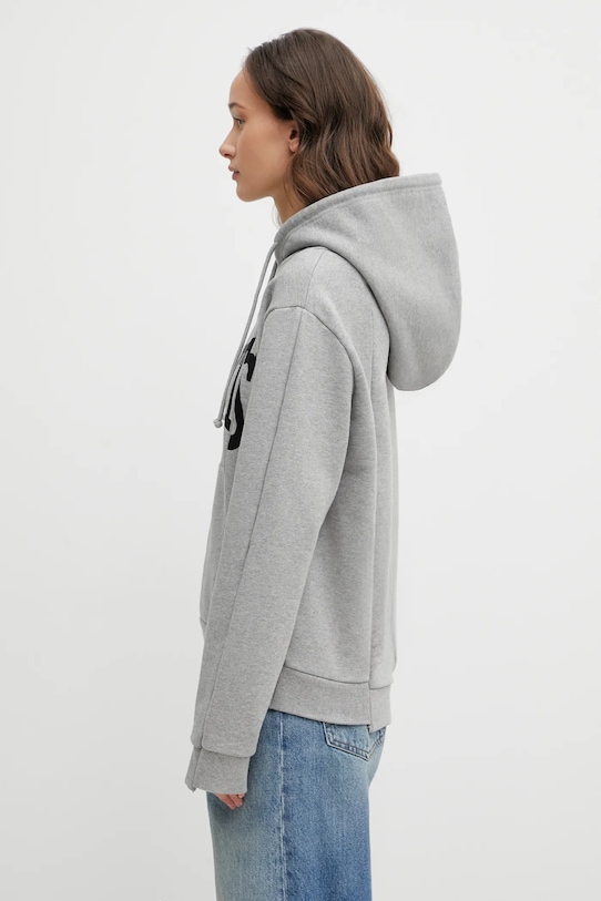 VETEMENTS bluza Cut-up Logo WE76HD506G szary SS26