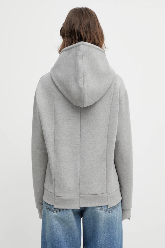 Odzież VETEMENTS bluza Cut-up Logo WE76HD506G szary