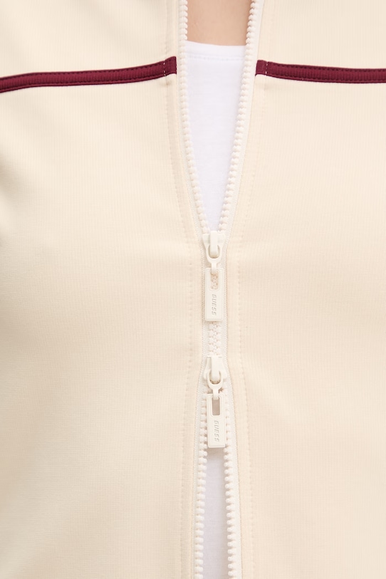 Guess bluza rozpinana damska JASMINE V6GQ04.K2911 beżowy
