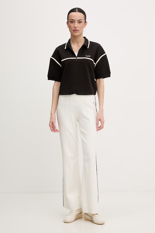 Guess dámska mikina na zips JASMINE V6GQ04.K2911 béžová SS26