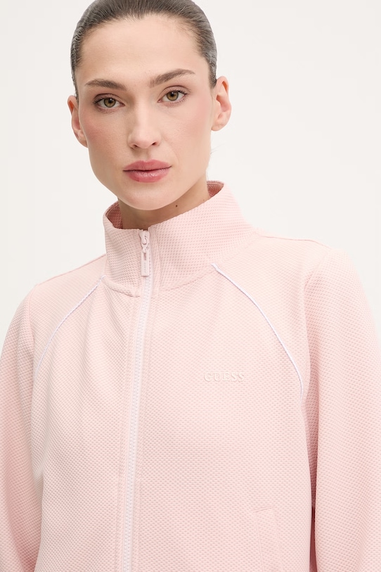Guess bluză SARAH roz V6GQ05.K2916
