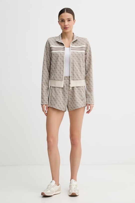 Guess кофта на замке для женщин V6GQ06.K2957 бежевый SS26