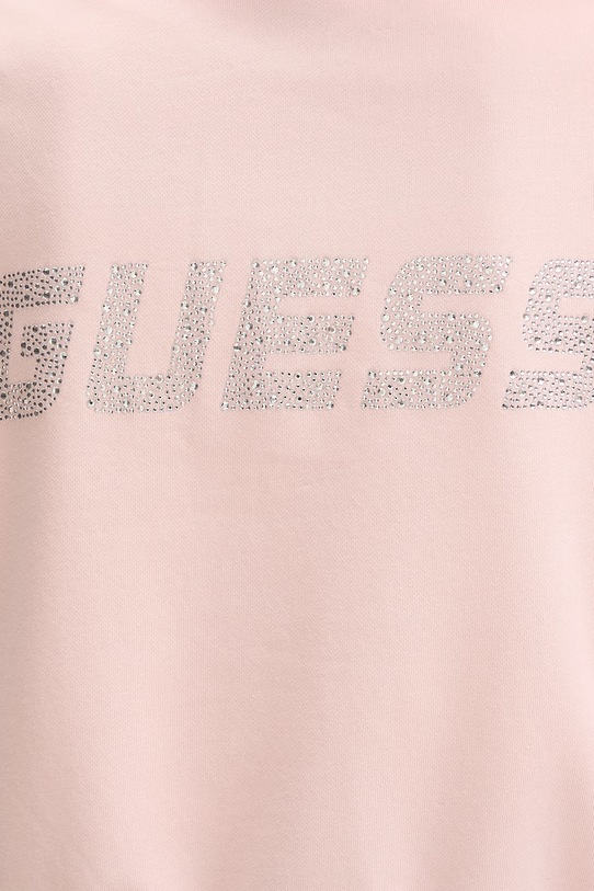 Guess Μπλούζα με κουμπιά Γυναικεία SILVY V6GQ15.K3093 ροζ