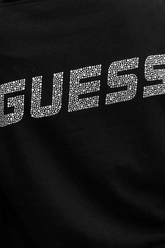 Guess Μπλούζα με κουμπιά γυναικεία SILVY V6GQ15.K3093 μαύρο