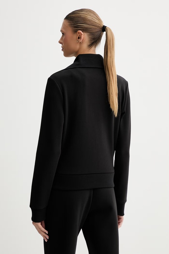 Ρούχα Guess Μπλούζα με κουμπιά Γυναικεία βαμβακεία HABI V6GQ16.K3153 μαύρο