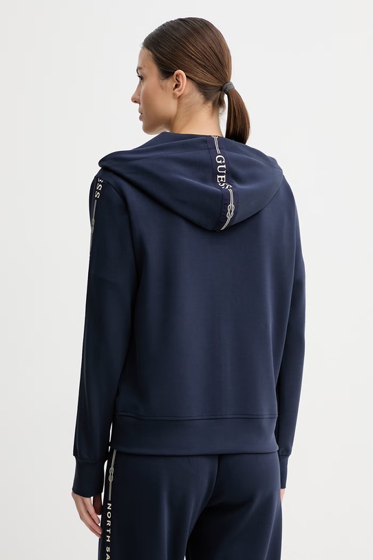 Oblečenie Guess mikina s kapucňou dámska NORTH SAILS W6GQ03.K2656 tmavomodrá