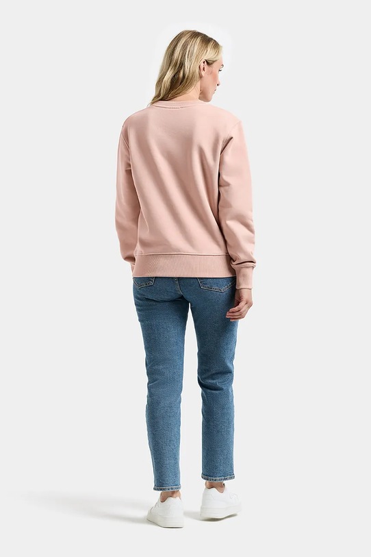 Odzież Didriksons bluza damska z bawełną CALLIE 505879 różowy