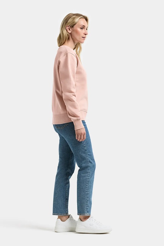 Didriksons bluza damska z bawełną CALLIE różowy 505879