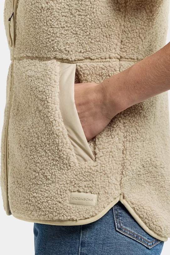 Didriksons kamizelka polarowa SIV 506078 beżowy