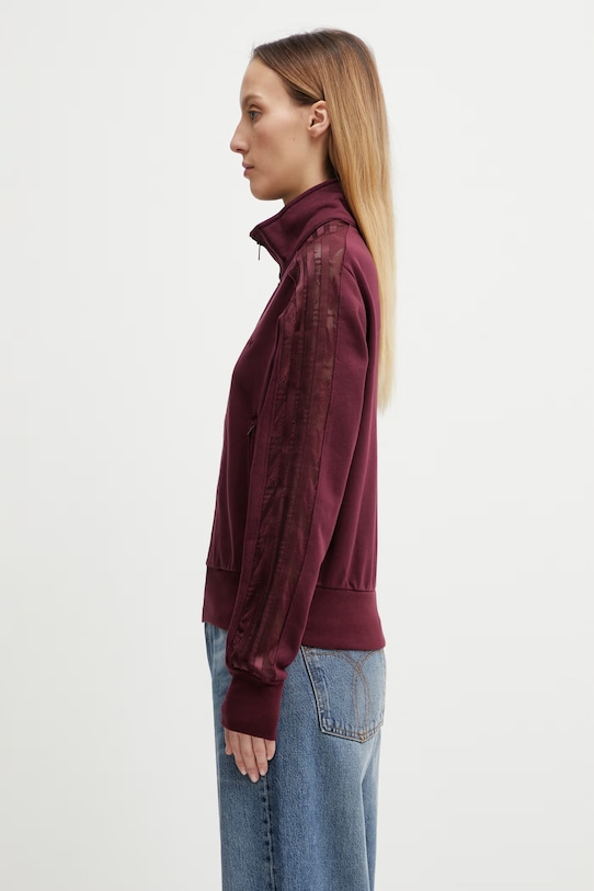 adidas Originals bluza FIREBIRD LACETT KC6451 bordowy SS26