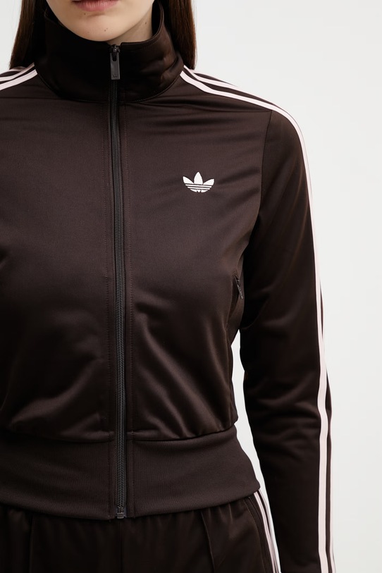 adidas Originals bluza FB CLASSIC TT brązowy KC6572