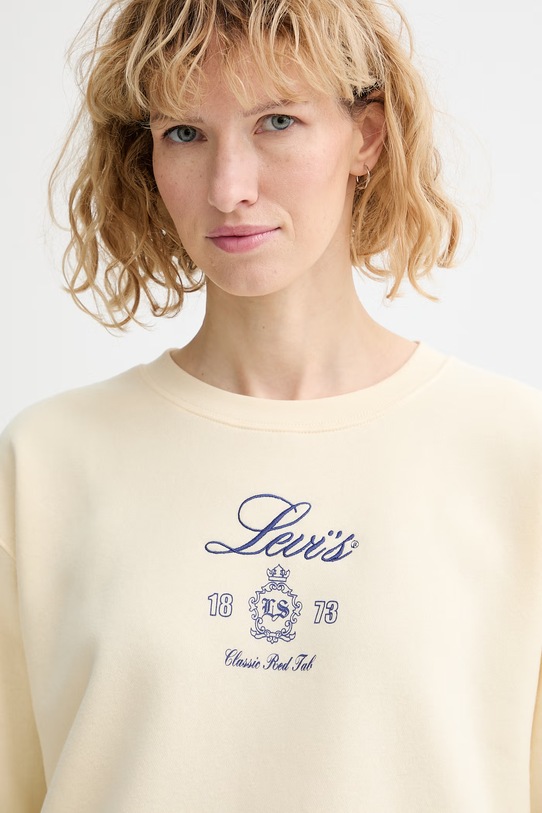 Levi's bluza GR EVERYDAY CREW beżowy A8800.0088