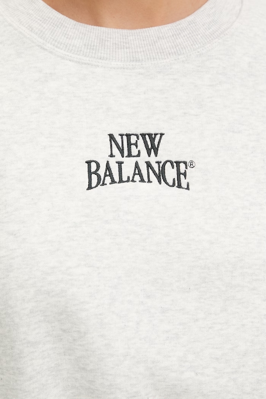 New Balance bluza damska Fleece Crew WT61935IAHH szary