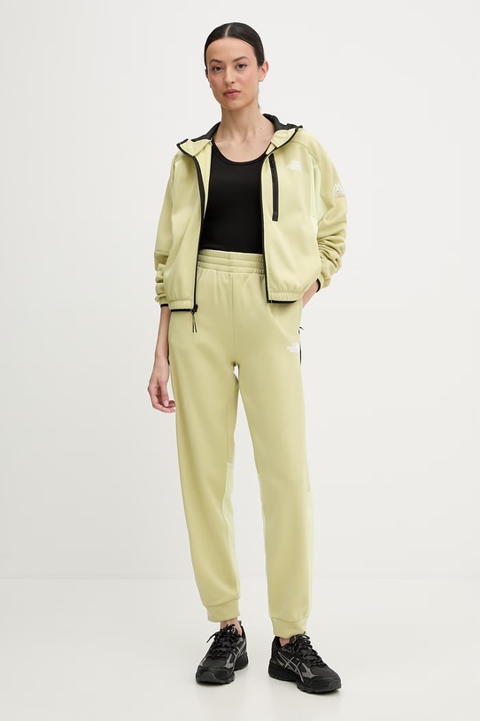 The North Face bluza MOUNTAIN ATHLETICS NF0A8DXXG731 żółty SS26