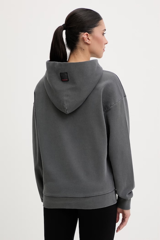 Odzież BOGNER Fire+Ice bluza z kapturem damska bawełniana SIBEL 84929609 szary