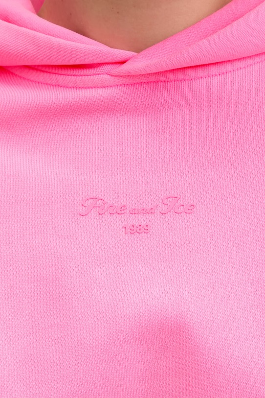 BOGNER Fire+Ice bluza z kapturem damska bawełniana SIBEL 84939609 różowy