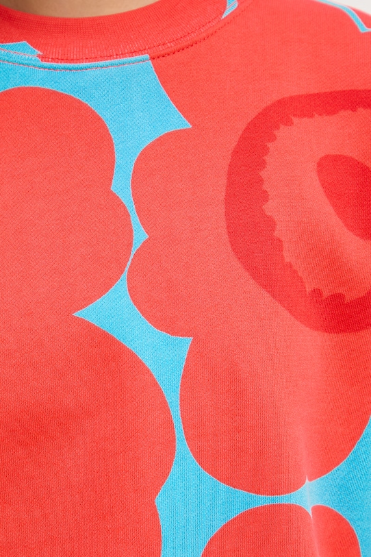 Marimekko μπλούζα γυναικεία βαμβακερή 095070 κόκκινο