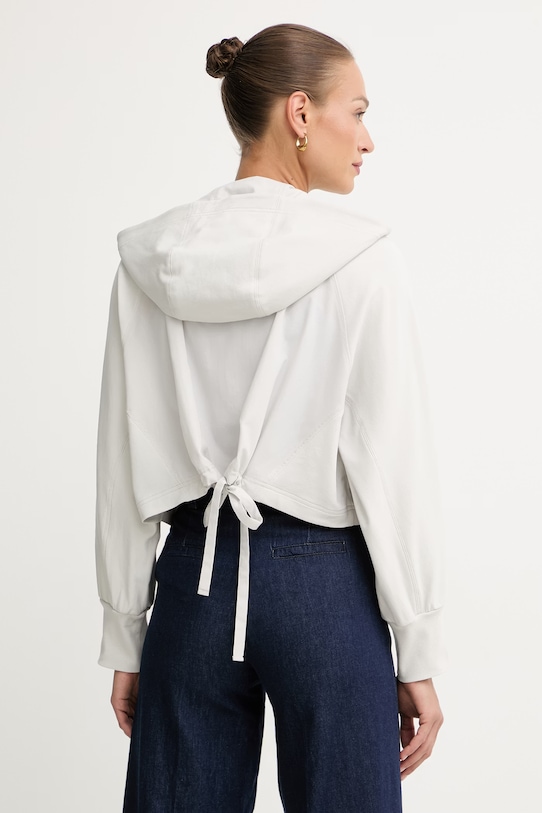 Îmbrăcăminte Max&Co. hanorac cu glugă pentru femei, din bumbac cu elastan MCODONNOLA 2616921014200 gri