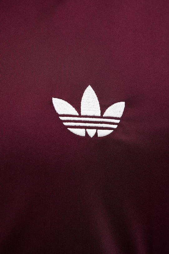 adidas Originals dámska mikina na zips Firebird KZ2508 burgundské