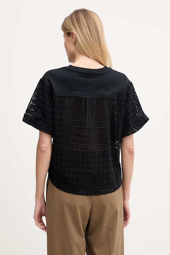 Odzież Dkny t-shirt bawełniany DJ6T1731 czarny