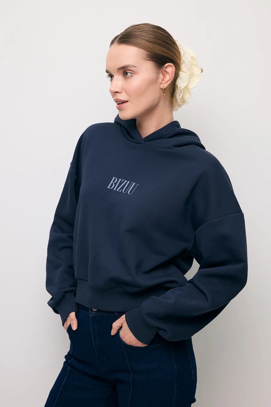 Bizuu bluza SAY z kapturem niebieski SAY.NIEBIESKI