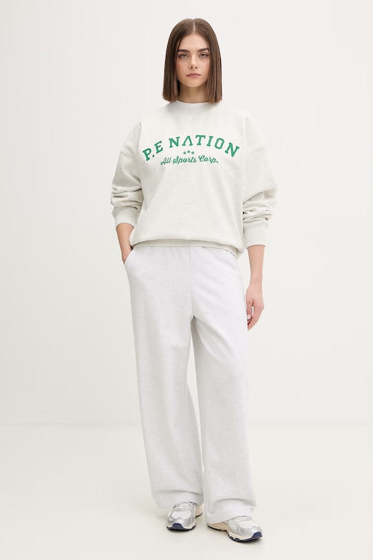 P.E Nation bluza oversize damska Dynamic 261F096 szary SS26