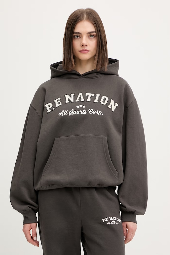 P.E Nation bluza Dynamic pozostałe szary 261H098