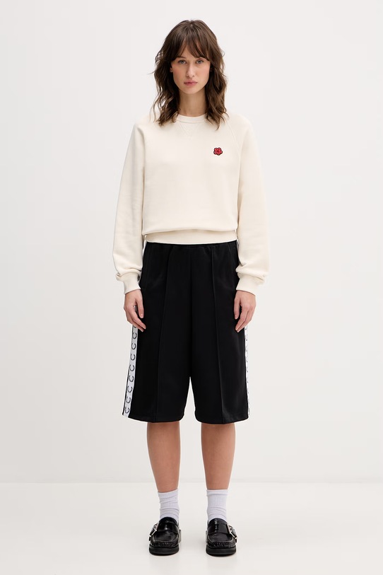 Kenzo bluza bawełniana Sweat FG52SW2114MJ beżowy