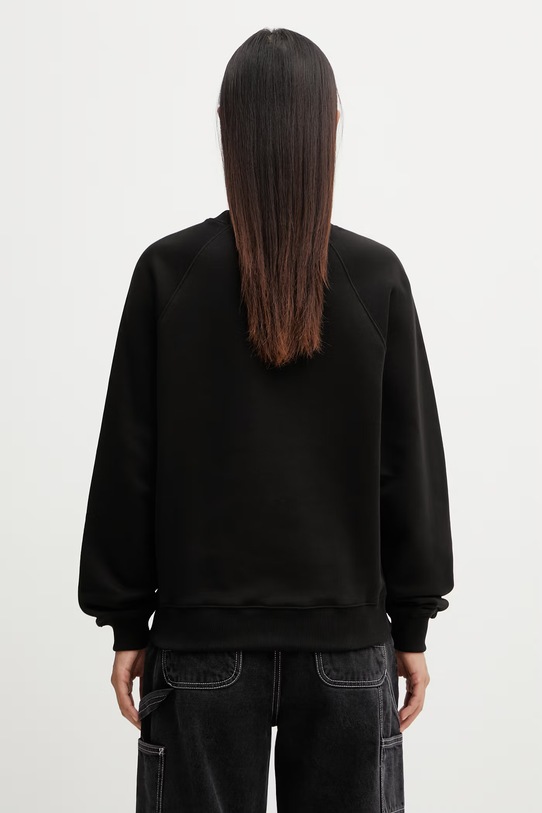 Odzież Kenzo Sweat bluza bawełniana damska FG52SW2124MJ czarny