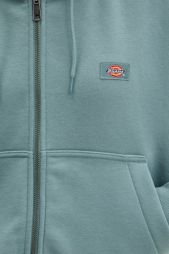 Dickies суичър с цип и качулка дамски DK0A4Y1ZL371 тюркоазен