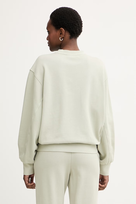 Odzież Armani Exchange bluza damska bawełniana XW001734.AF18990 zielony